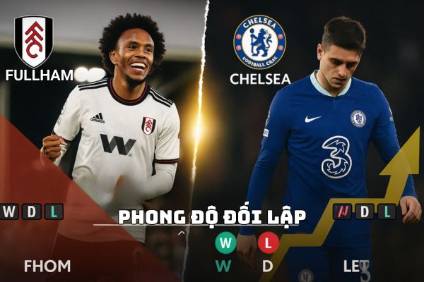 Nhận định bóng đá phong độ đối lập của Fullham vs Chelsea